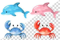 Under the Sea PNG | Summer Ocean Animals Mermaid Whale Shark Product Image 6
