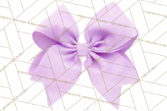 Bows Clipart, Girly Pastel Decorative Png, Layered Satin Product Image 2