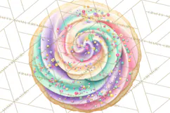Birthday Cookies PNG, Birthday Cookie Clipart, Cute Sugar Product Image 4