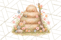 Baby Farm Animals Clipart PNG, Cute Spring Animals Product Image 4