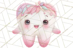 Dinosaur Dentist Clipart Cute Pediatric Dental PNG Product Image 4