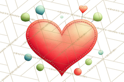 Cute Frog Couple Clipart, Baby Frogs Romantic Png Product Image 4