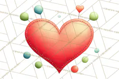Cute Frog Couple Clipart, Baby Frogs Romantic Png Product Image 4