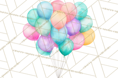 Dinosaur Birthday Clipart PNG, Watercolor Dino Birthday Product Image 5