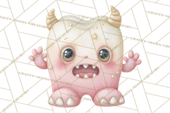 Dinosaur Dentist Clipart Cute Pediatric Dental PNG Product Image 2