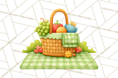 Cute Frog Couple Clipart, Baby Frogs Romantic Png Product Image 3