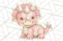 Dinosaur Dentist Clipart Cute Pediatric Dental PNG Product Image 4
