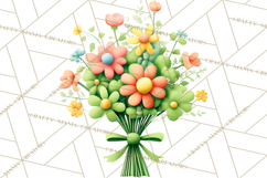 Cute Frog Couple Clipart, Baby Frogs Romantic Png Product Image 5