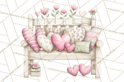 Valentine Gnome Clipart PNG, Gnome Girl Valentine Clip Art Product Image 5