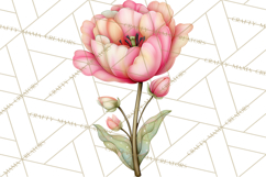 Spring Cottagecore Florals Clipart, Wildflower Bouquets Product Image 3