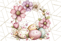 Easter Letters and Mail PNG, Spring Stationery Clipart Product Image 4