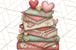 Valentine Clipart PNG, Love Notes Doodles, Envelopes Hearts Product Image 4
