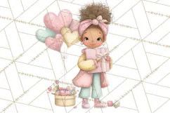 Valentine Bookstore Clipart PNG Cute Library Romance Product Image 5
