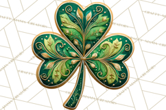 St Patrick’s Day Cookies Clipart, Shamrock Cookie PNG Product Image 3