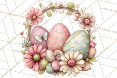 Easter Letters and Mail PNG, Spring Stationery Clipart Product Image 2