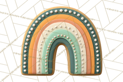 St Patrick’s Day Cookies Clipart, Shamrock Cookie PNG Product Image 2