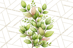 Spring Cottagecore Florals Clipart, Wildflower Bouquets Product Image 3