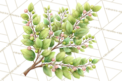 Spring Cottagecore Florals Clipart, Wildflower Bouquets Product Image 4