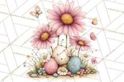 Easter Letters and Mail PNG, Spring Stationery Clipart Product Image 3