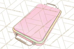 50s Retro Kitchen Clipart, Vintage 1950s Kitchen Appliances Product Image 3