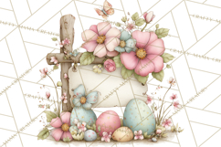 Easter Letters and Mail PNG, Spring Stationery Clipart Product Image 5