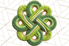 St Patrick’s Day Cookies Clipart, Shamrock Cookie PNG Product Image 3