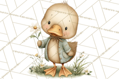 Vintage Farm Animal Clipart, Whimsical Farm Animals Clip Art Product Image 2