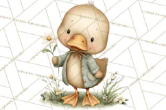 Vintage Farm Animal Clipart, Whimsical Farm Animals Clip Art Product Image 2