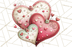 Valentine Clipart PNG, Love Notes Doodles, Envelopes Hearts Product Image 4