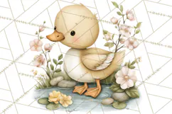 Vintage Farm Animal Clipart, Whimsical Farm Animals Clip Art Product Image 4