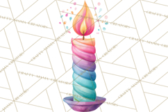 Farm Birthday Clipart PNG, Watercolor Farm Animals Birthday Product Image 2