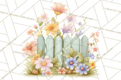 Baby Farm Animals Clipart PNG, Cute Spring Animals Product Image 4