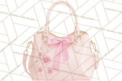 Girly Accessories Clipart, Pastel Fashion Accessories Png Product Image 4