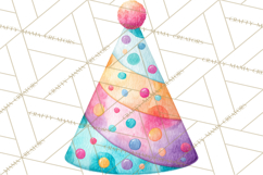 Farm Birthday Clipart PNG, Watercolor Farm Animals Birthday Product Image 3