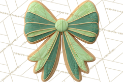 St Patrick’s Day Cookies Clipart, Shamrock Cookie PNG Product Image 4