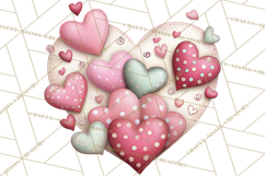 Valentine Clipart PNG, Love Notes Doodles, Envelopes Hearts Product Image 3