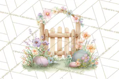 Baby Farm Animals Clipart PNG, Cute Spring Animals Product Image 5
