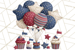 Patriotic Kids Clipart for 4th of July, USA Children PNG Product Image 5