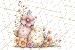 Easter Letters and Mail PNG, Spring Stationery Clipart Product Image 3