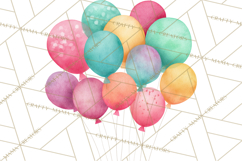 Farm Birthday Clipart PNG, Watercolor Farm Animals Birthday Product Image 4