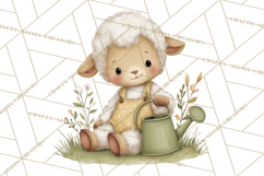 Vintage Farm Animal Clipart, Whimsical Farm Animals Clip Art Product Image 5