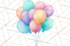 Farm Birthday Clipart PNG, Watercolor Farm Animals Birthday Product Image 2