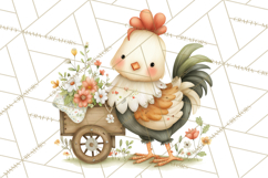 Vintage Farm Animal Clipart, Whimsical Farm Animals Clip Art Product Image 5