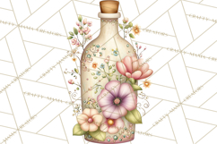 Spring Market Icons Clipart, Rustic Produce and Farm Stand Product Image 2