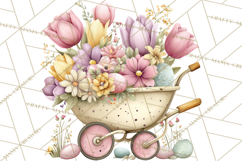 Spring Market Icons Clipart, Rustic Produce and Farm Stand Product Image 2