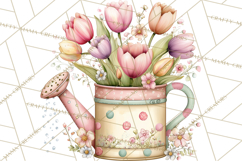 Spring Market Icons Clipart, Rustic Produce and Farm Stand Product Image 3