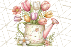 Spring Market Icons Clipart, Rustic Produce and Farm Stand Product Image 4