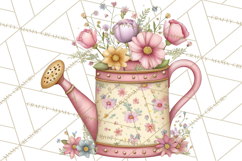 Spring Market Icons Clipart, Rustic Produce and Farm Stand Product Image 5