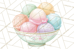 Pastel Birthday Clipart, Soft Party Decorations PNG, Festive Product Image 5