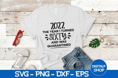 60th Birthday Svg, The Year I Turned 60 and Was Quarantined Product Image 2